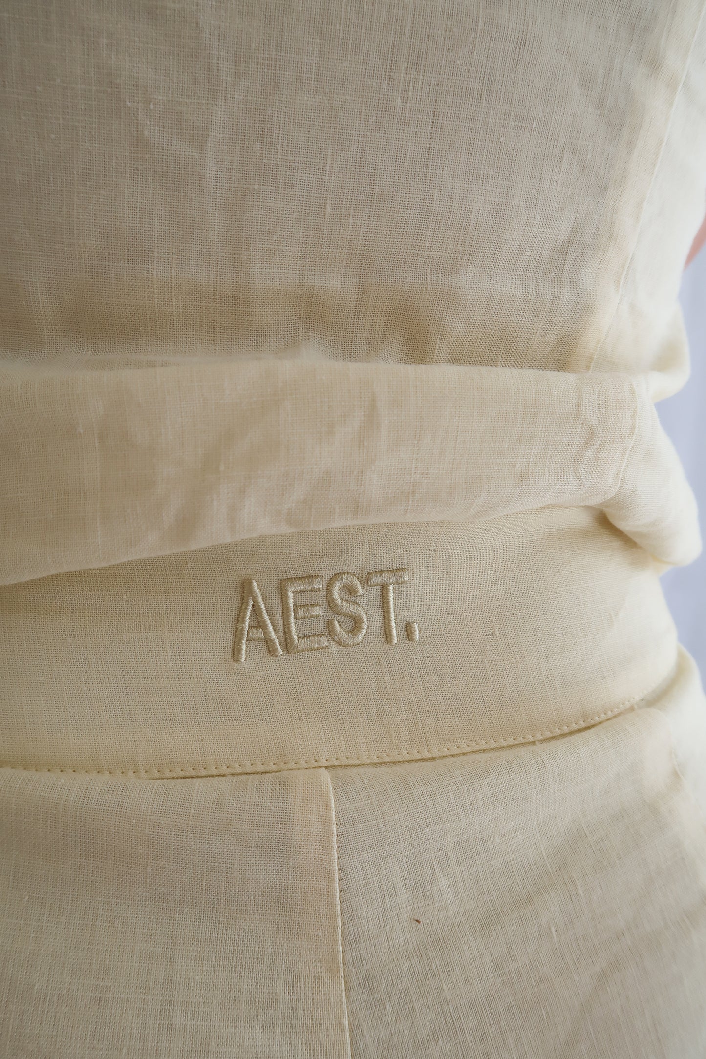 biarritz linen trousers