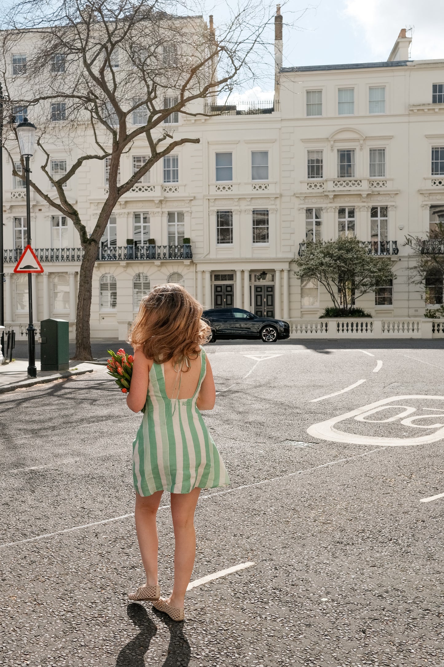 La Plage Stripe Linen Dress